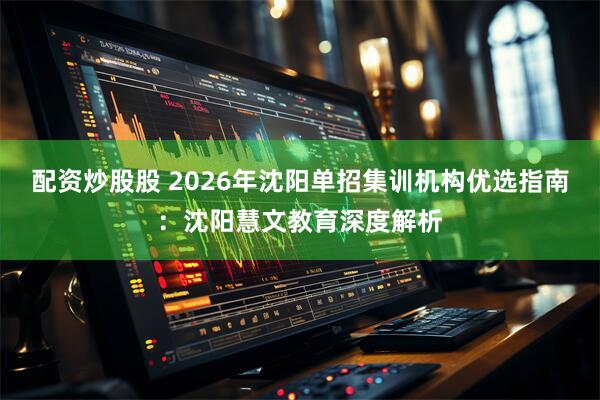 配资炒股股 2026年沈阳单招集训机构优选指南：沈阳慧文教育深度解析
